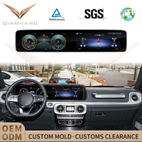 Écran interactif double de 12,3 pouces pour tableau de bord et console centrale, ensemble d'accessoires automobiles pour l'intérieur des voitures SUV
