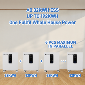 Système Solaire Domestique Hybride Tout-en-un 51.2V 628Ah 32kWh 12KW avec Équilibreur Actif CAN Intégré et Fonction WiFi - Product Image 4