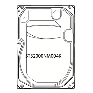 Nouveau disque dur Exos <span class=keywords><strong>M</strong></span> 32TB 512MB 6Gb/s 7200 tr/min Hamr Cmr St32000nm004k pour serveurs d'entreprise, IA, Big Data et centres de données - Product Image 1