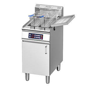 Friteuse électrique commerciale 25L en acier inoxydable, friteuse verticale pour poulet et frites - Product Image 2