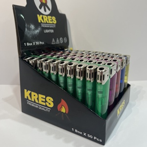 Encendedor de gas electrónico desechable KRES de calidad garantizada MON2, venta al por mayor, accesorios de lujo para fumar para uso de cigarrillos - Product Image 4