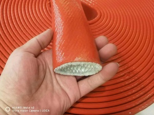 Manga Protetora YUHAO 2026 à Prova de Fogo/Resistente ao Calor, Revestida com Fibra de Vidro e Borracha de Silicone - Product Image 3