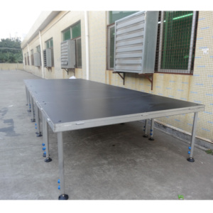 Plataforma industrial de altura ajustable, escenario portátil para conciertos al aire libre - Product Image 3