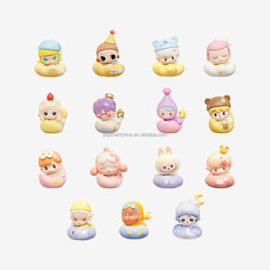 POPMART POP BEAN Goodnight, Night Sky Series Blind Box Labubu Mystery Box Statuette e Bambole per Auto - Product Image 1