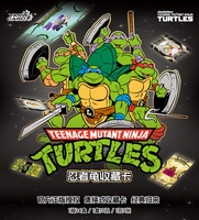 Colección de Tarjetas de Juego de Mesa de Anime Japonés Samurai TMMNT Tortugas Ninja de Cultura Yanka al por Mayor