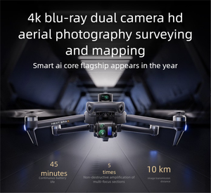 P7 Max GPS một-nút trở lại 4K HD Dual Camera Zoom chế độ thông minh với đa hướng tránh chướng ngại vật dành cho người lớn UAV RC bay không người lái - Product Image 4