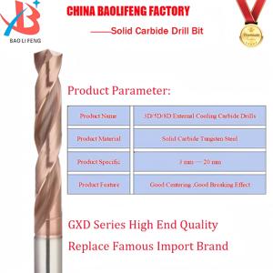 Làm mát bên trong lớp phủ tiên tiến <span class=keywords><strong>CNC</strong></span> Carbide vonfram khoan bit để khoan chính xác hơn nhanh hơn - Product Image 5