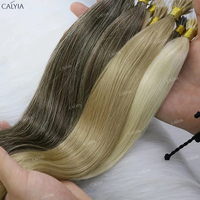 Extensions de cheveux naturels à pointe nano flexible, micro-anneaux, cheveux raides, tissage d'extensions de cheveux naturels pour professionnels