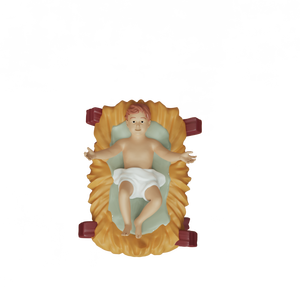 Figurine <span class=keywords><strong>de</strong></span> bébé <span class=keywords><strong>Jésus</strong></span> en résine personnalisée pour collection religieuse Statue <span class=keywords><strong>de</strong></span> bébé <span class=keywords><strong>Jésus</strong></span> avec <span class=keywords><strong>berceau</strong></span> pour décor <span class=keywords><strong>de</strong></span> nativité <span class=keywords><strong>de</strong></span> Noël - Product Image 2