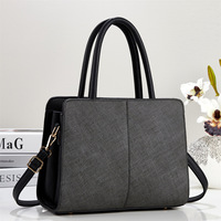 Sac à main BCA628 2 2026, couleur unie, léger, imperméable, en PU, sac fourre-tout décontracté pour femmes, utilisation quotidienne, sacs à bandoulière, grande capacité