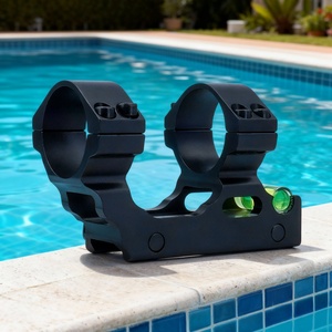 Support de lunette optique ACUMETA - Tube de 30 mm, Monture de 20 mm, Hauteur centrale de 1,4 pouce |   Avec niveau à bulle intégré pour l'optique extérieure - Product Image 2