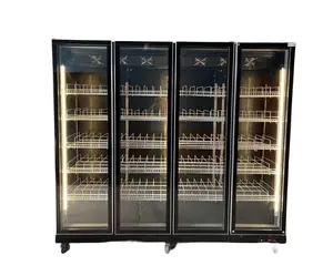 商用饮料饮料冷却器啤酒冷却器酒精展示冰箱