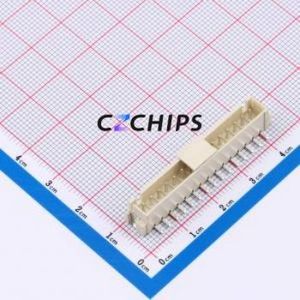 BX-HA2.54-15PLT Wire-to-Board Pin Header SMD,P=2.5mm Connector 1x15P 2.5mm Vertical Mount XHB - Product Image 1