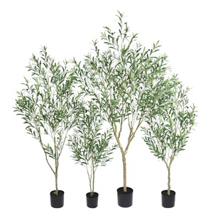 <span class=keywords><strong>Le</strong></span> plus récent style bonsaï arbre arbre en plastique plante olivier artificiel pour la décoration de noël - Product Image 6