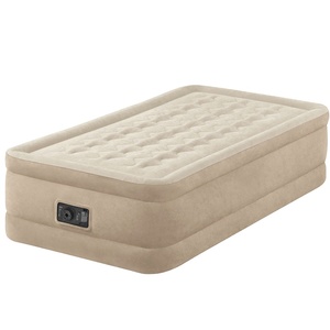 Colchón Inflable Individual Resistente con Bomba Automática Integrada, Colchón de Aire Elevado para el Hogar, Invitados, Camping y Dormir - Product Image 1