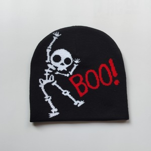 Gorros de Punto Acrílicos con Diseño Gráfico de Doble Cara, Gorros Y2K, Accesorios de Invierno, Gorro Cálido para Hombre y Mujer - Product Image 3