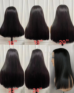 Parrucca Frontale in Pizzo 13*4, <span class=keywords><strong>Capelli</strong></span> Remy Vietnamiti, Densità 200%, Nodi Sbiancati <span class=keywords><strong>Lunghi</strong></span>, Senza Colla, <span class=keywords><strong>Parrucche</strong></span> in <span class=keywords><strong>Capelli</strong></span> Umani Vergini - Product Image 5
