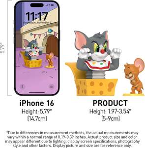 POP MART <span class=keywords><strong>Tom</strong></span> e <span class=keywords><strong>Jerry</strong></span> Serie Funfair Blind Box Figure da Collezione Giocattoli Regalo di Compleanno per Ragazze e Ragazzi - Product Image 6