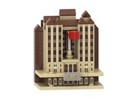 Ensemble de blocs de construction magnétiques exclusifs et personnalisés en plastique, avec image d'académie, pour affichage, cadeaux de fêtes et surprises pour enfants