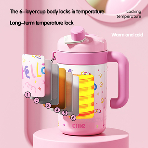 <span class=keywords><strong>Xile</strong></span> Big Mac 316 termo al vacío de acero inoxidable taza de gran capacidad lindo negocio Drinkware caliente y lindo regalos de negocios - Product Image 6