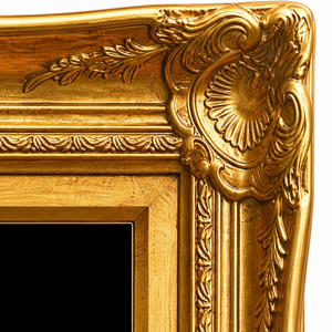 Wooden Picture <strong>Frame</strong> <strong>12x16</strong> Inch 9.8cm Gold Baroque Ornate Carved Finished <strong>Frame</strong> for Oil Painting Mirror Wall Decor - Product Image 3