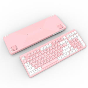 <span class=keywords><strong>Clavier</strong></span> de jeu pour ordinateur portable personnalisé avec logo, 98% <span class=keywords><strong>Gamer</strong></span>, rétroéclairage RVB arc-en-ciel, filaire, touches multicolores - Product Image 1