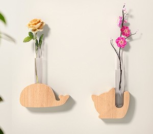 Jarrón Magnético <span class=keywords><strong>de</strong></span> Madera <span class=keywords><strong>para</strong></span> Refrigerador, Pequeño Tubo <span class=keywords><strong>de</strong></span> Vidrio <span class=keywords><strong>para</strong></span> Cultivo Hidropónico, Decoración <span class=keywords><strong>de</strong></span> Cocina, Soporte Magnético <span class=keywords><strong>para</strong></span> Flores - Product Image 2