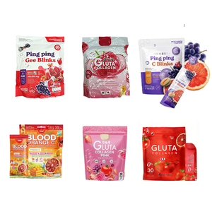 OEM Ingrosso Ping Ping C Blinks Vitamina Polvere Istantanea Succo <span class=keywords><strong>di</strong></span> Frutta Collagene Gluta Rosa a Basso Contenuto <span class=keywords><strong>di</strong></span> Grassi Scatola da 300g - Product Image 1