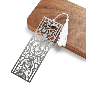 Marcapáginas de Metal Personalizado en 3D con Borla, Grabado en Acero Inoxidable, Regalos Personalizados - Product Image 2