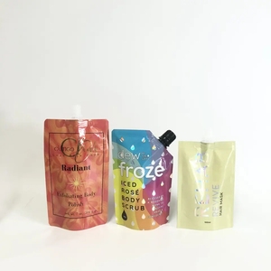 Saco de bebidas de suco de frutas, saco de bebidas reutilizável personalizada