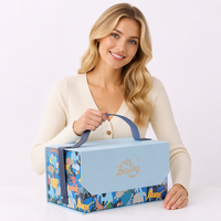 Pochette en papier personnalisée en gros pour cartes de crédit VIP et cartes de visite, en matériaux recyclés, avec fermeture magnétique rigide et pelliculage brillant