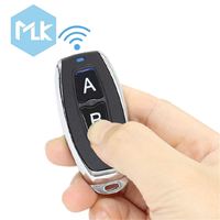 Télécommande RF MLK 433 MHz à code d'apprentissage EV1527, bouton intelligent pour maison connectée, émetteur pour éclairage LED, porte de voiture, porte de garage, alarme, clé