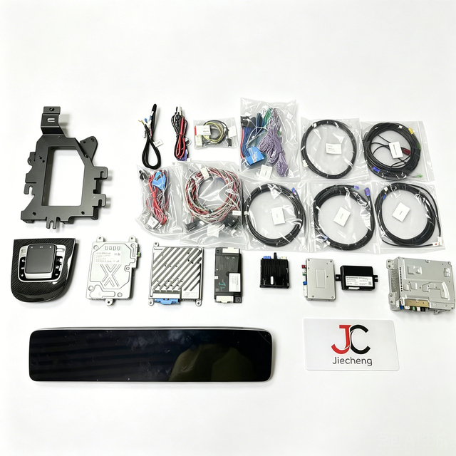 W463 to W465 Interior Upgrade Kit for Mercedes Benz G Wagon 19-24 Full LCD Dashboard & Central Multimedia Screen Plug & Play