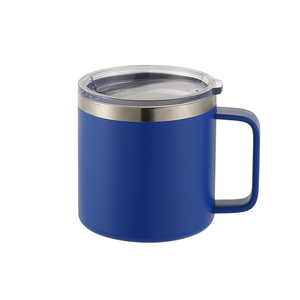 <span class=keywords><strong>Amazon</strong></span> venta caliente color personalizado doble pared acero inoxidable vacío oficina botella taza de café con mango - Product Image 3