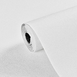 자가 접착식 3D 시멘트 석고 벽지 2롤, 장식용으로 적합한 떼어 붙이는 규조토 질감, 모던 미니멀리스트 스타일 - Product Image 3