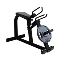 Machine de musculation commerciale à charge de plaques en acier pour l'entraînement de la force des bras et des avant-bras, réglable et durable