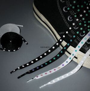 Cordones de Zapatos Planos de Moda, Cordones Reflectantes de Doble Cara, Cordones Luminosos para Zapatillas Deportivas - Product Image 2