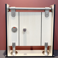 Accessoires de cloisonnement pour toilettes publiques portables en acier inoxydable SUS304 de qualité supérieure, modernes, pour gymnases scolaires, étanches et faciles à installer