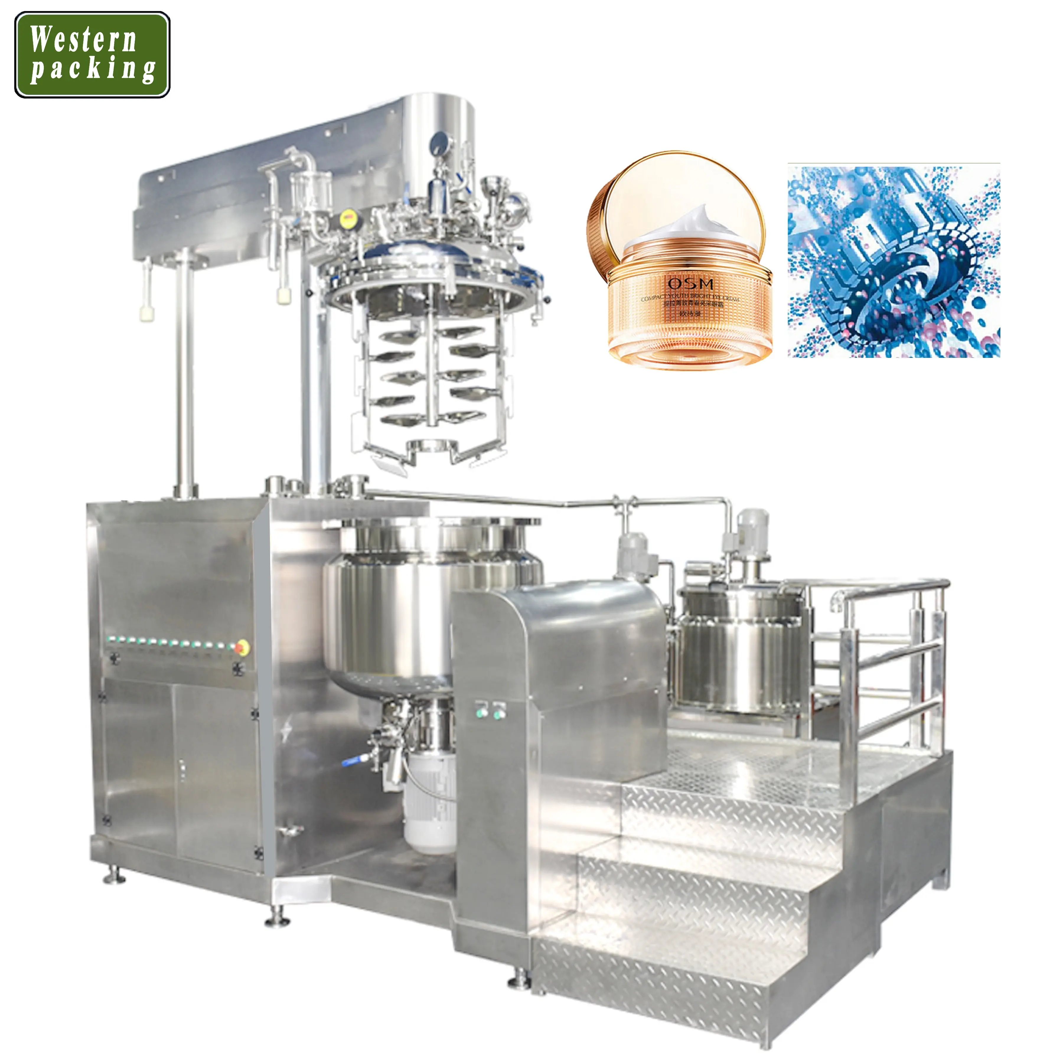 डिटर्जेंट तरल साबुन उत्पादन लाइन/डिटर्जेंट तरल साबुन के लिए 300l मशीन बनाने की मशीन/शैम्पू मिक्सर टैंक