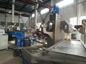 Nam Kinh yongjie Pet nhựa tái chế máy co-xoay song song twin-vít đùn PLC điều khiển động cơ hộp số cho hạt - Product Image 5