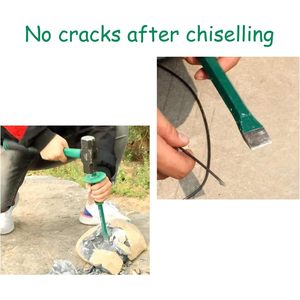 สิ่ว Mason ขนาด12นิ้วทนทานใช้สำหรับแกะสลักหินคอนกรีตปูนปูนสำหรับงานแกะสลักเครื่องมือช่างขนาด30ซม. - Product Image 5