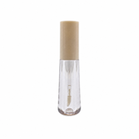 Tube vide 3,5g en ABS pour laque à lèvres, contenant cosmétique, emballage de rouge à lèvres, personnalisable OEM, décoré haut de gamme, avec tampon privé