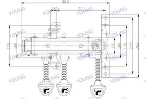 Регулирующий механизм для офисного кресла - Product Image 4