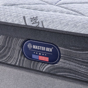 Matelas d'<span class=keywords><strong>hôtel</strong></span> King Size dans une boîte Cloud Feeling en mousse de bambou haut de gamme Nature Latex 7 zones à ressort hélicoïdal ensaché - Product Image 5