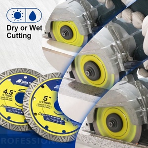 Disque de coupe diamanté en V ultra-mince 4,5" 5" pour vente en gros, disque abrasif sec et humide, <span class=keywords><strong>lame</strong></span> de scie pour carrelage, marbre et pierre - Product Image 6