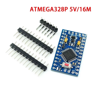 บอร์ดพัฒนาอิเล็กทรอนิกส์ New Pro Mini รุ่นปรับปรุง Atmega328P 3.3V/8M หรือ 5V/16M โมดูลบล็อกสร้างสรรค์อิเล็กทรอนิกส์ สำหรับสื่ออินเทอร์แอคทีฟ - Product Image 4