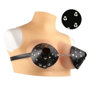 Cubrecuello de Cuero con Cadena para Estimulación de Senos, Masajeador de Busto, Juguete Erótico para Pezones, Herramientas Sexuales Fetiche para el Placer Femenino - Product Image 4
