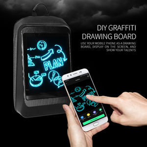 Sac à dos à écran LED, fabricant d'écrans lumineux, sac à dos publicitaire mobile, écran d'affichage électronique, sac à dos scolaire à LED - Product Image 5
