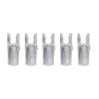 CUPID Anti-clou Flèche Nocks Remplacement Flèche Nocks Tir à l'arc Plastique pour Tir Carbone Durable Plastique Pins pour Jeux Flèches 7