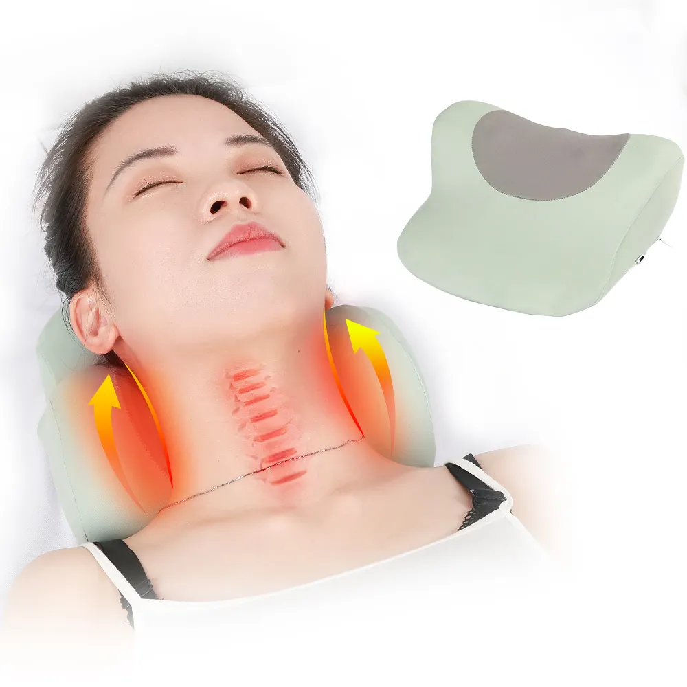Electric Heating Pad USB Cable Neck and Shoulder Relaxer Heated Cervical Traction Device for Cervical vertebra health